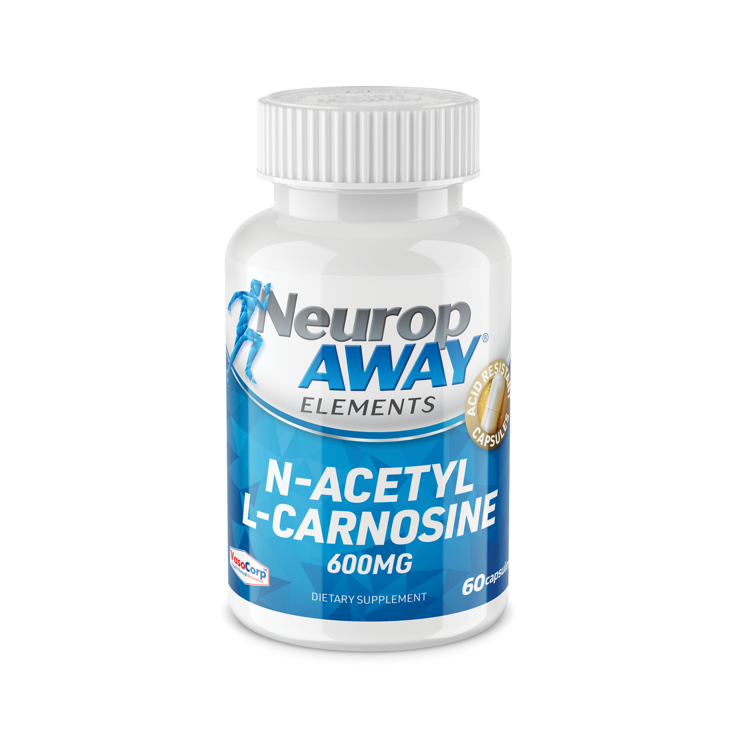 N-Acetyl-L-Carnosine 600mg 60CT Acid Resistant Capsules