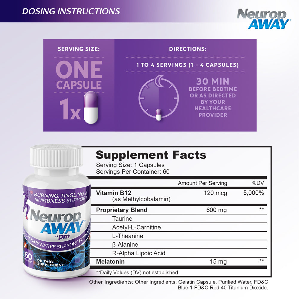 NeuropAWAY® PM Nighttime Formula