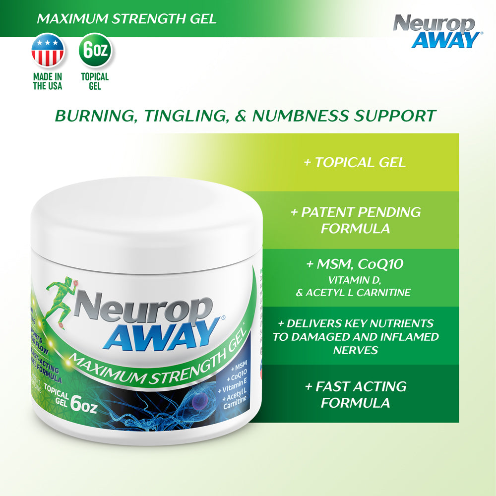 NeuropAWAY® Maximum Strength Gel 6oz