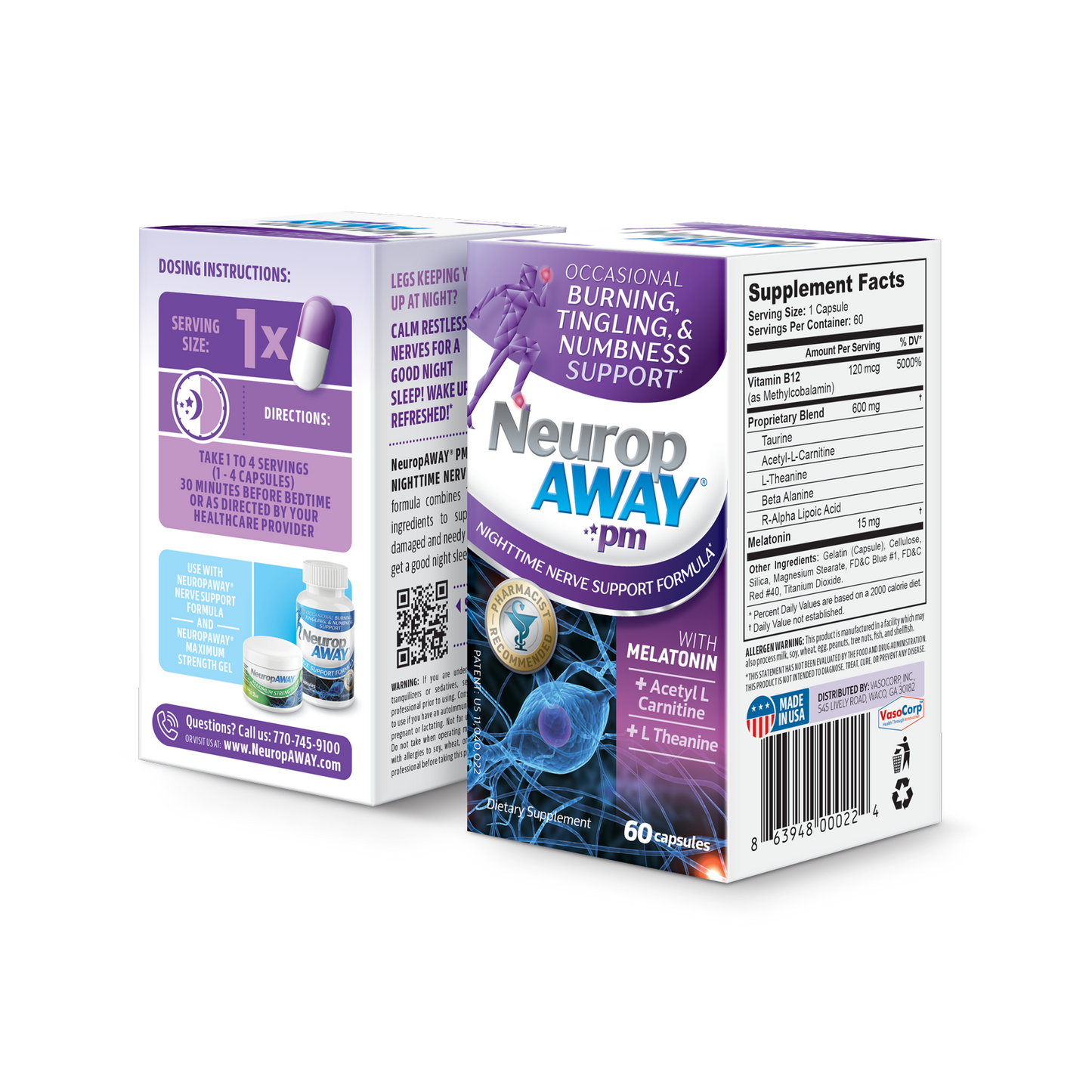 NeuropAWAY® PM Nighttime Formula