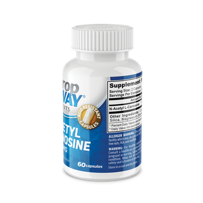 N-Acetyl-L-Carnosine 600mg 60CT Acid Resistant Capsules