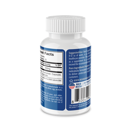 N-Acetyl-L-Carnosine 600mg 60CT Acid Resistant Capsules