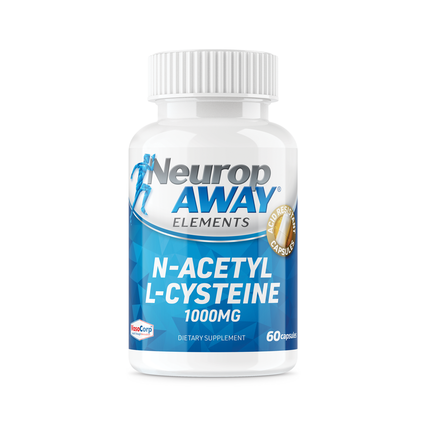 NeuropAWAY N-Acetyl L-Cysteine 1000mg 60ct Elements