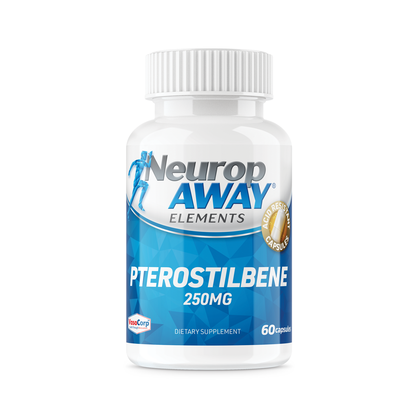 NeuropAWAY Pterostilbene 250MG 60CT Elements