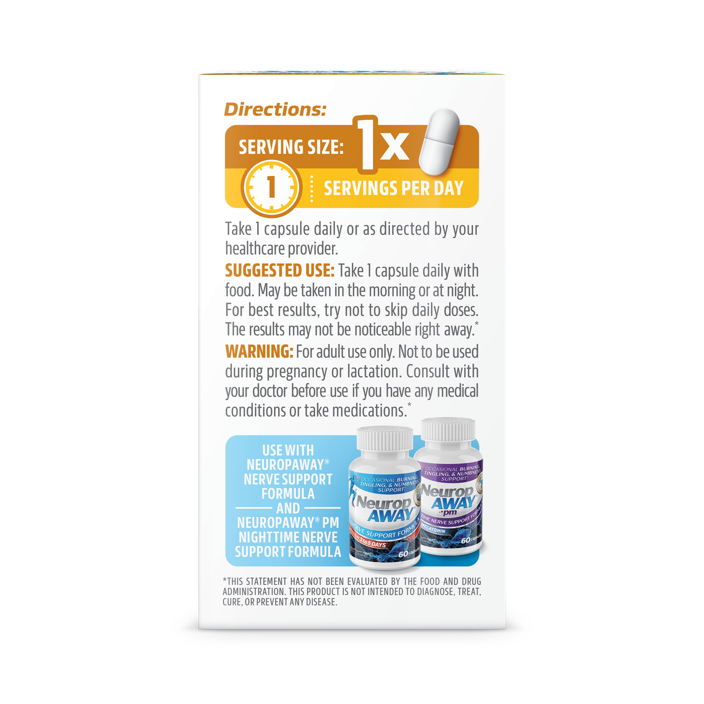 NeuropAWAY GLP-1 Support - Blood Sugar Support with Eriomin