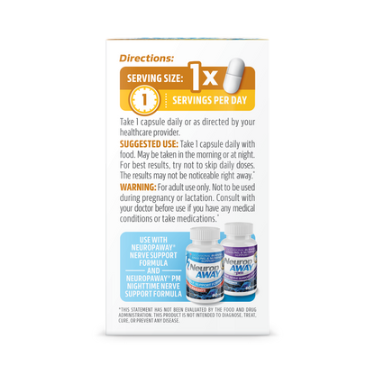 NeuropAWAY GLP-1 Support - Blood Sugar Support with Eriomin