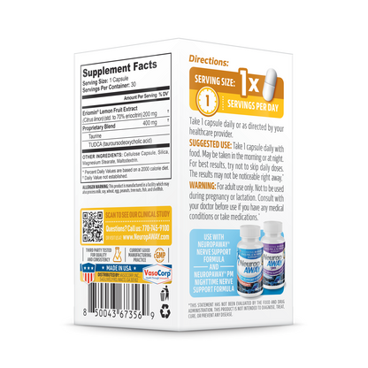 NeuropAWAY GLP-1 Support - Blood Sugar Support with Eriomin