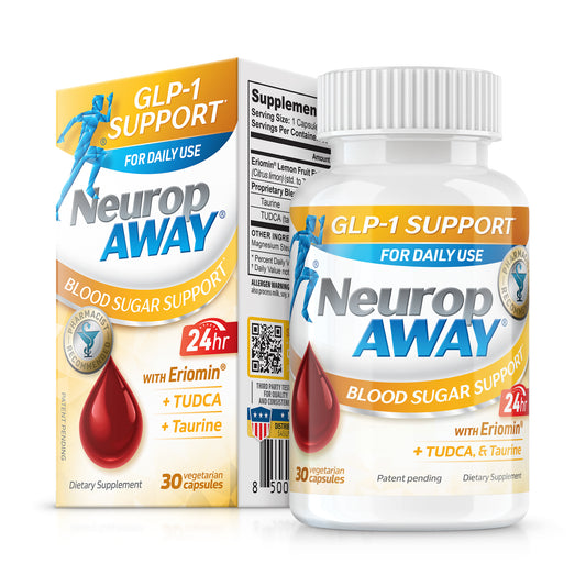 NeuropAWAY GLP-1 Support - Blood Sugar Support with Eriomin