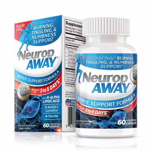 NeuropAWAY Nerve Support 60 Daily Capsules