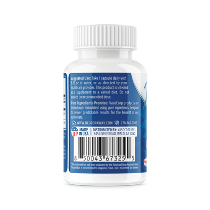 S-Acetyl-Glutathione 400mg Acid Resistant Capsules 60ct (60 400mg Capsules Per Bottle)