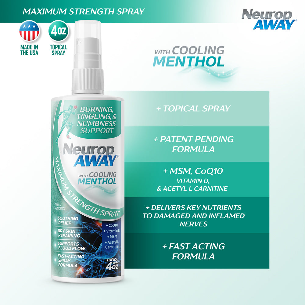NeuropAWAY® Topical Spray with Menthol