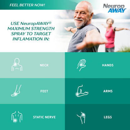 NeuropAWAY® Topical Spray with Menthol