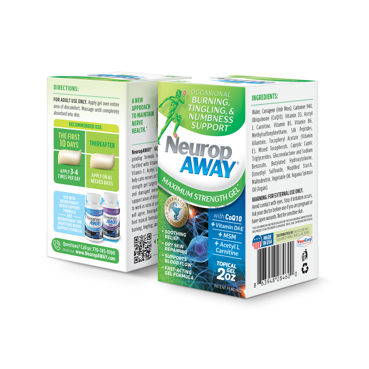 NeuropAWAY® Maximum Strength Gel