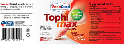 TophiMax Gout Uric Acid Support Supplement